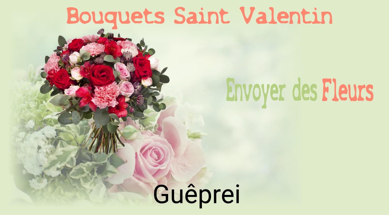 Roses de Saint-Valentin livrées à Guêprei